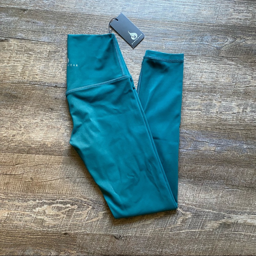 Ryderwear- NKD high waisted teal leggings